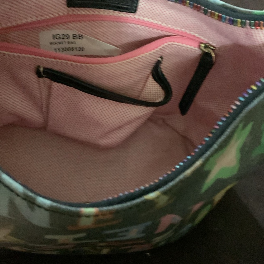 Dooney & Bourke Colorful Letter Bucket Bag - Picture 5 of 10